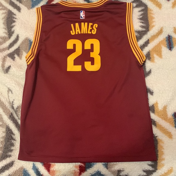 LeBron James, Cleveland Cavaliers jersey, Very slightly used - Picture 2 of 2